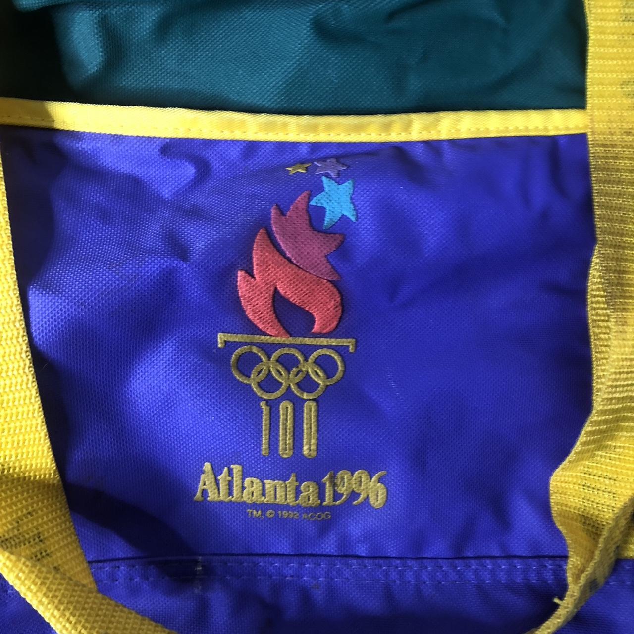 Vintage Atlanta 1996 Olympic duffel bag - Depop