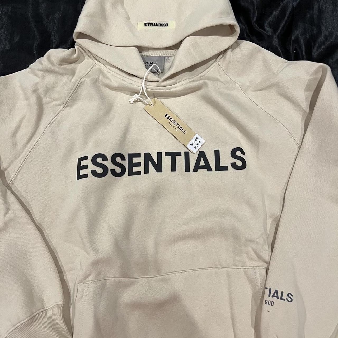 Cream Essentials hoodie. new with tags medium - Depop