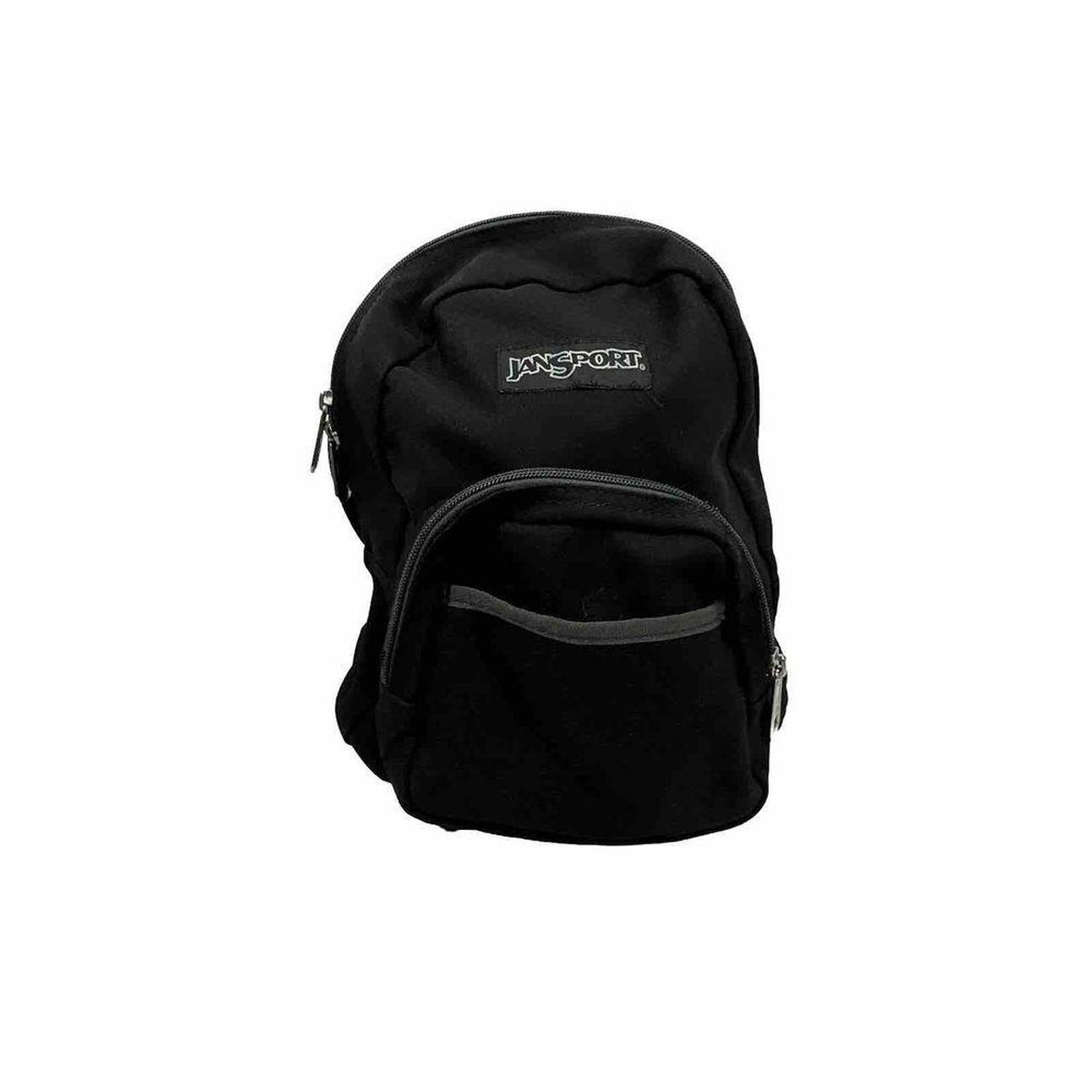 Vintage Jansport Small Backpack Bag Mini Black 90s. Depop