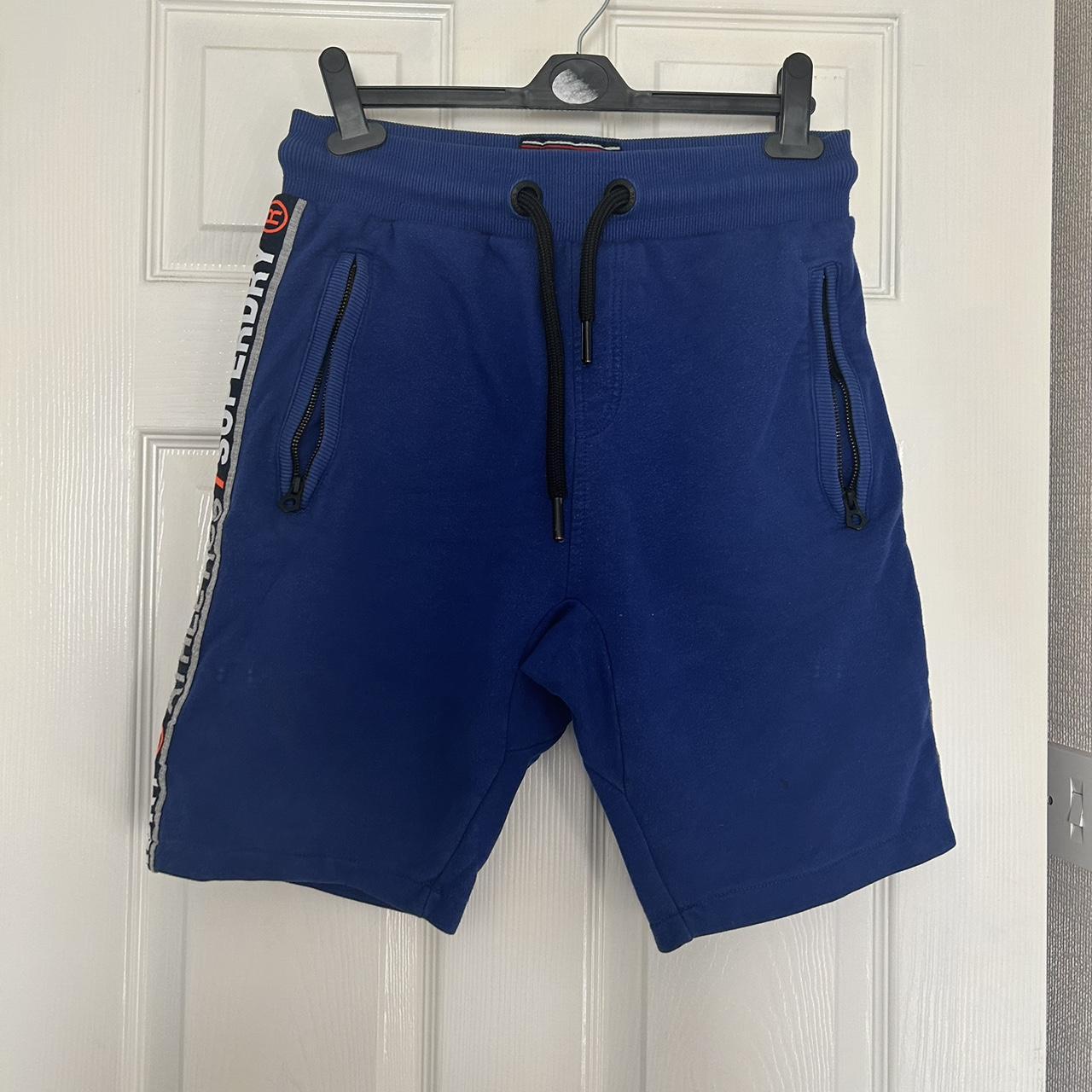 Superdry Men's Blue Trousers | Depop