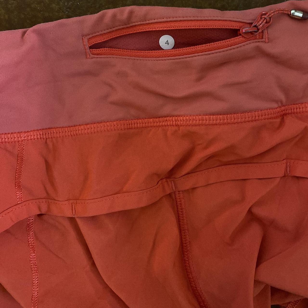 Lululemon speed up shorts!! Low rise, really unique... - Depop