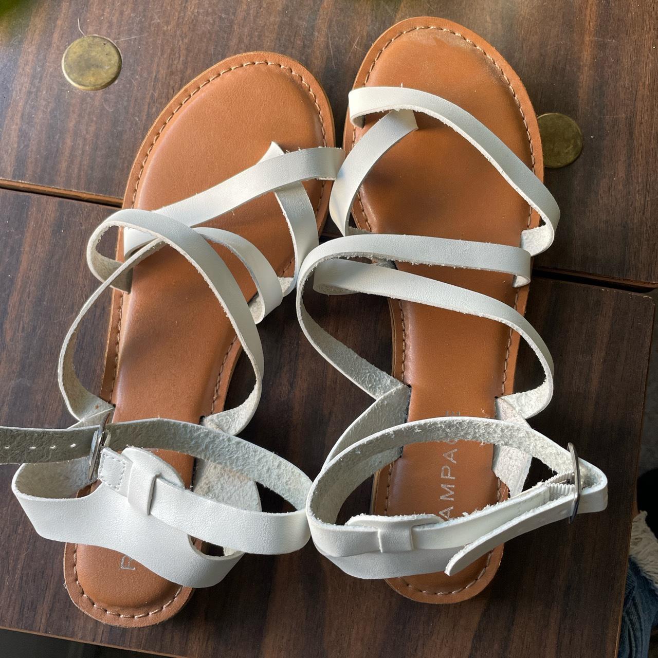 Rampage cheap white sandals