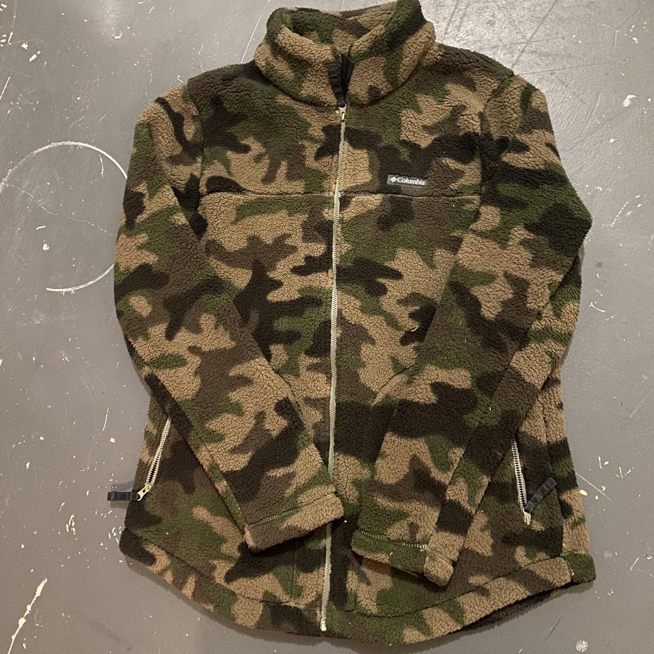 Columbia camo fleece jacket women's online