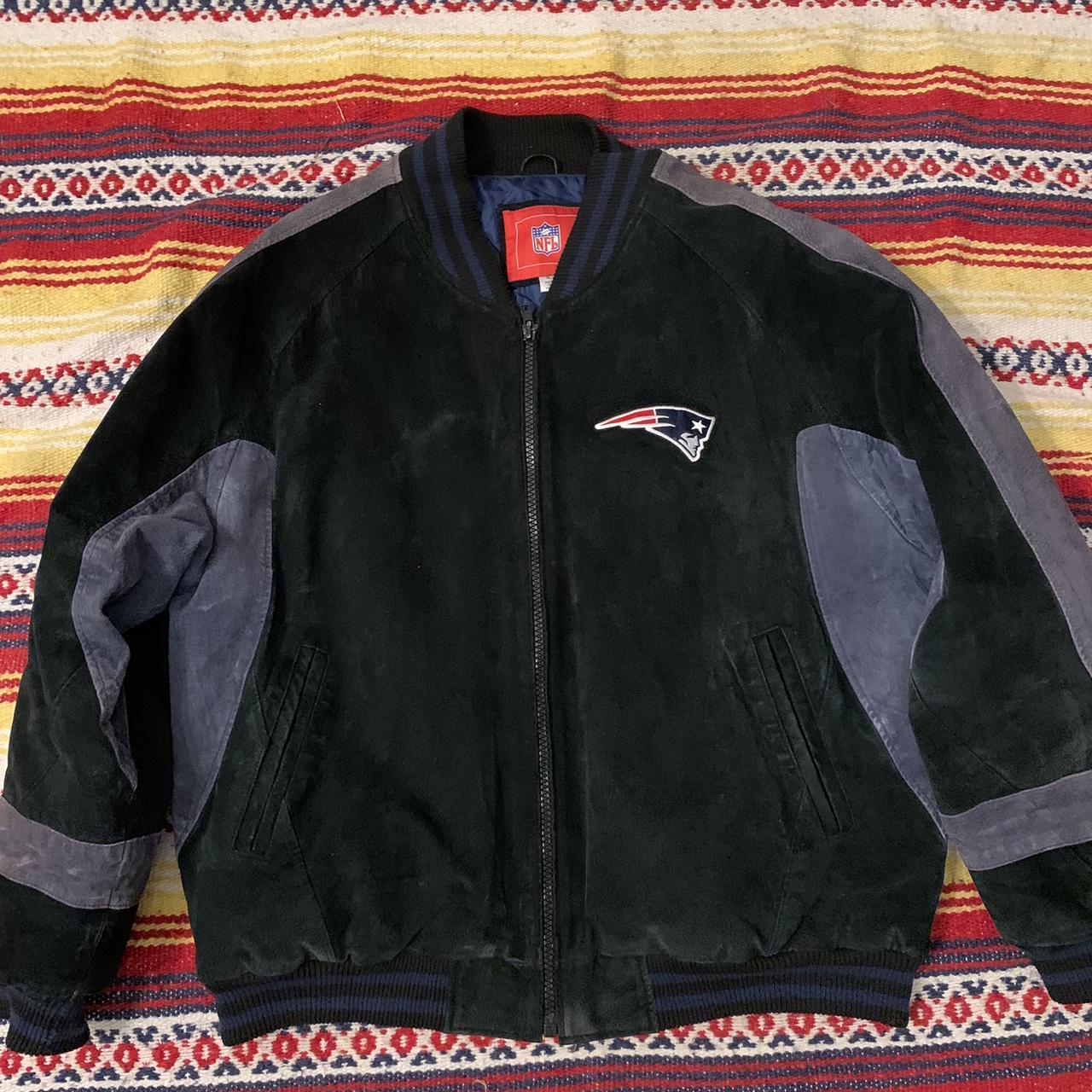 Vintage New England Patriots Bomber Jacket Minor - Depop