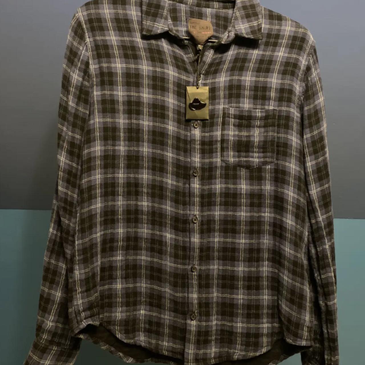 Joe's Jeans Layered Plaid ButtonDown Shirt Retail... Depop