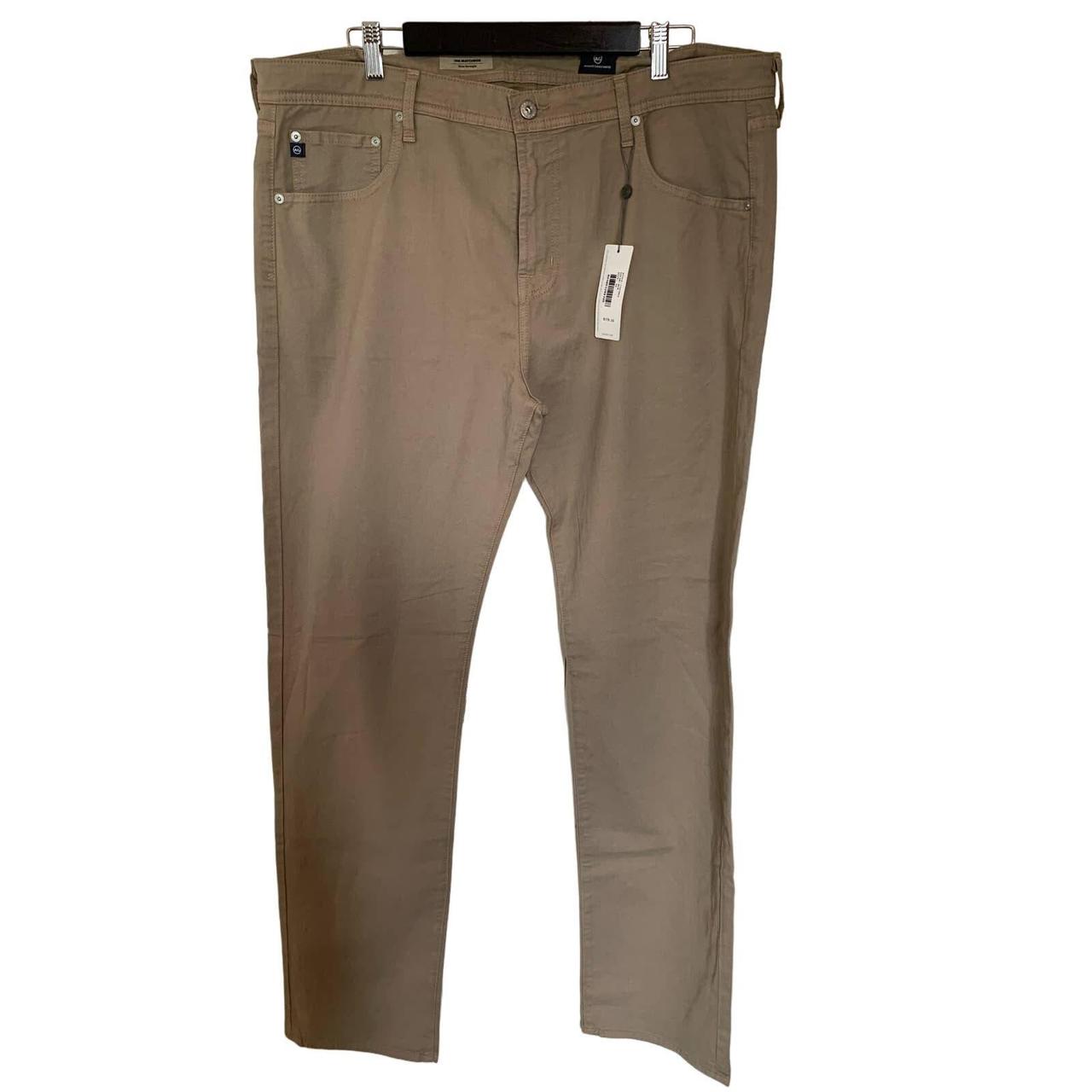 Classic Polo Mens 100% Cotton Solid Slim Fit Khaki Color Trousers - TN1-17  D-RST - Classic Polo