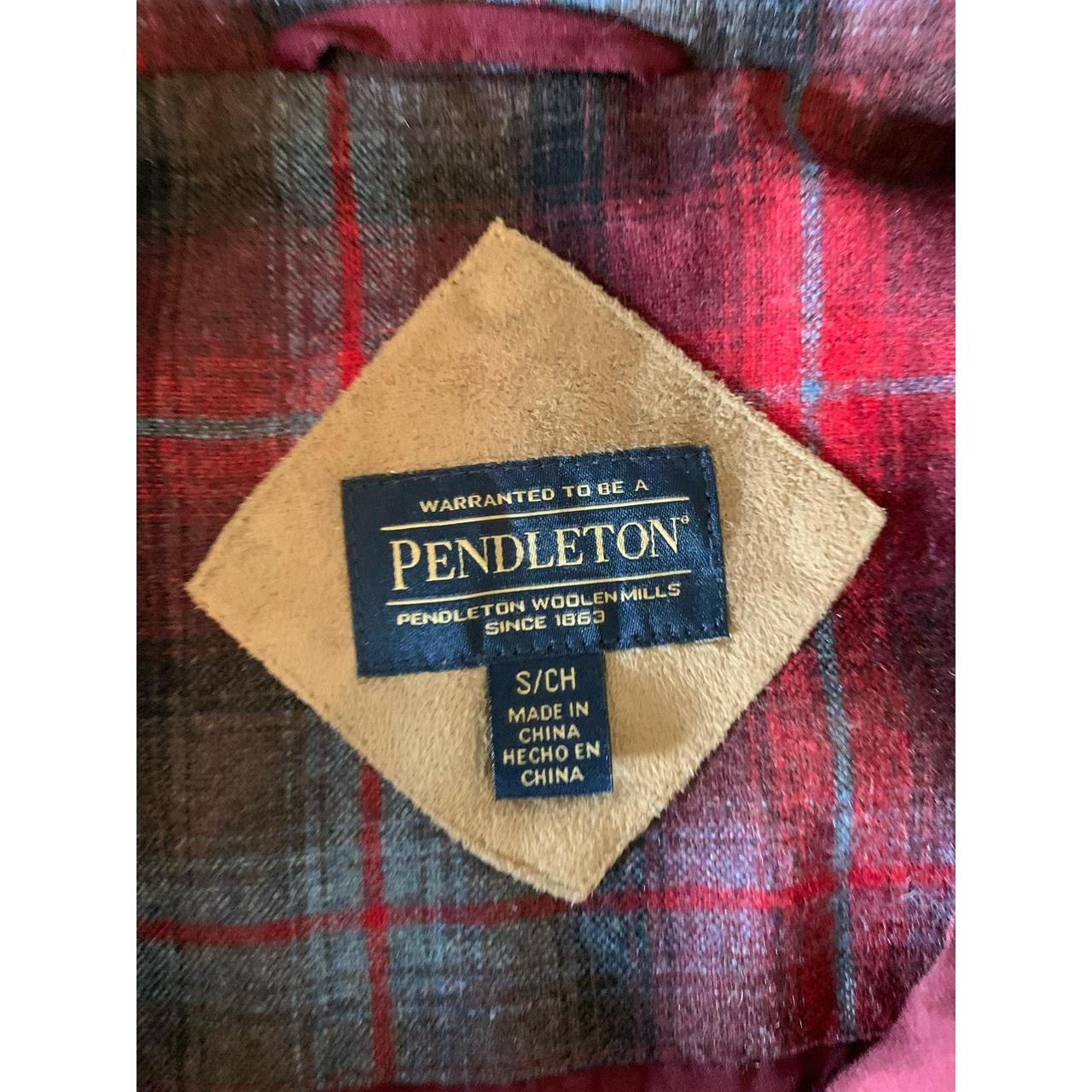 Pendleton Women's Lightweight Jacket - Red - S – … - image 2