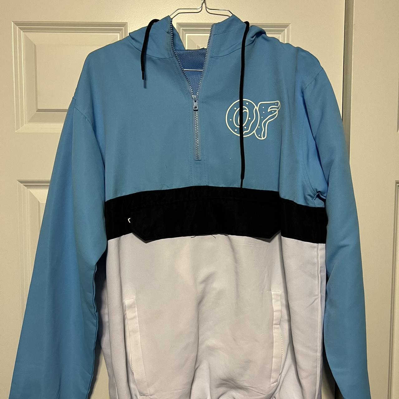 ODD FUTURE ANORAK WINDBREAKER FRONT ZIP POCKET SIZE. Depop