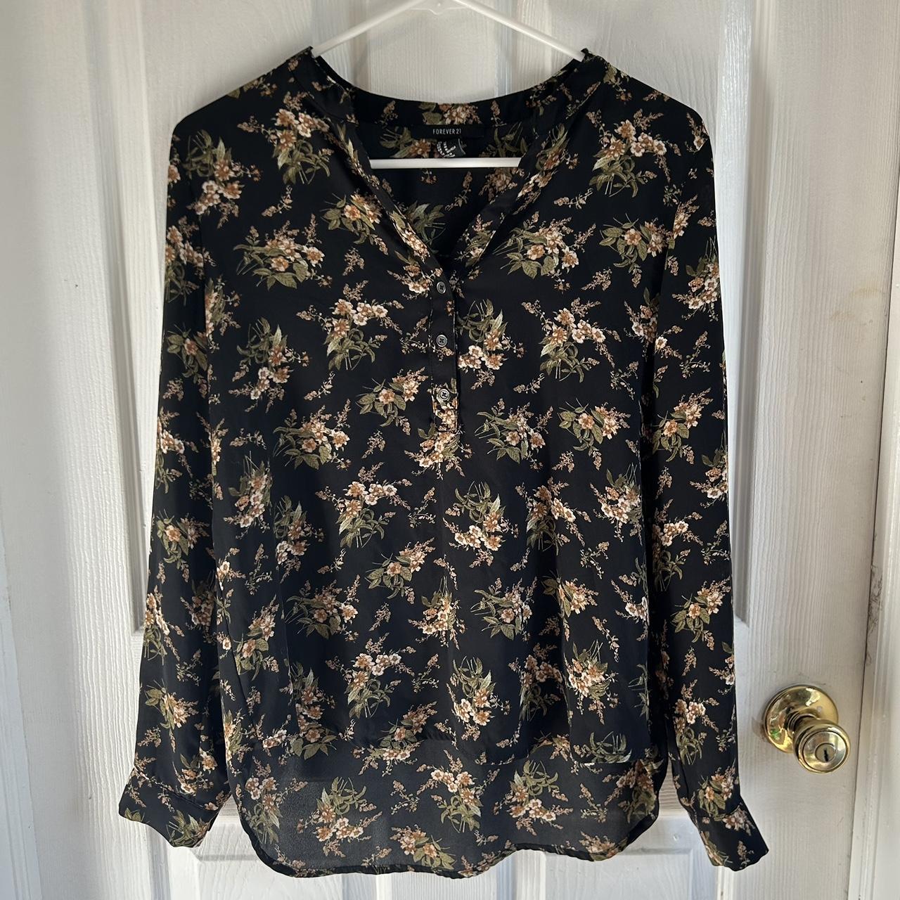 Forever 21 floral US women's size Depop