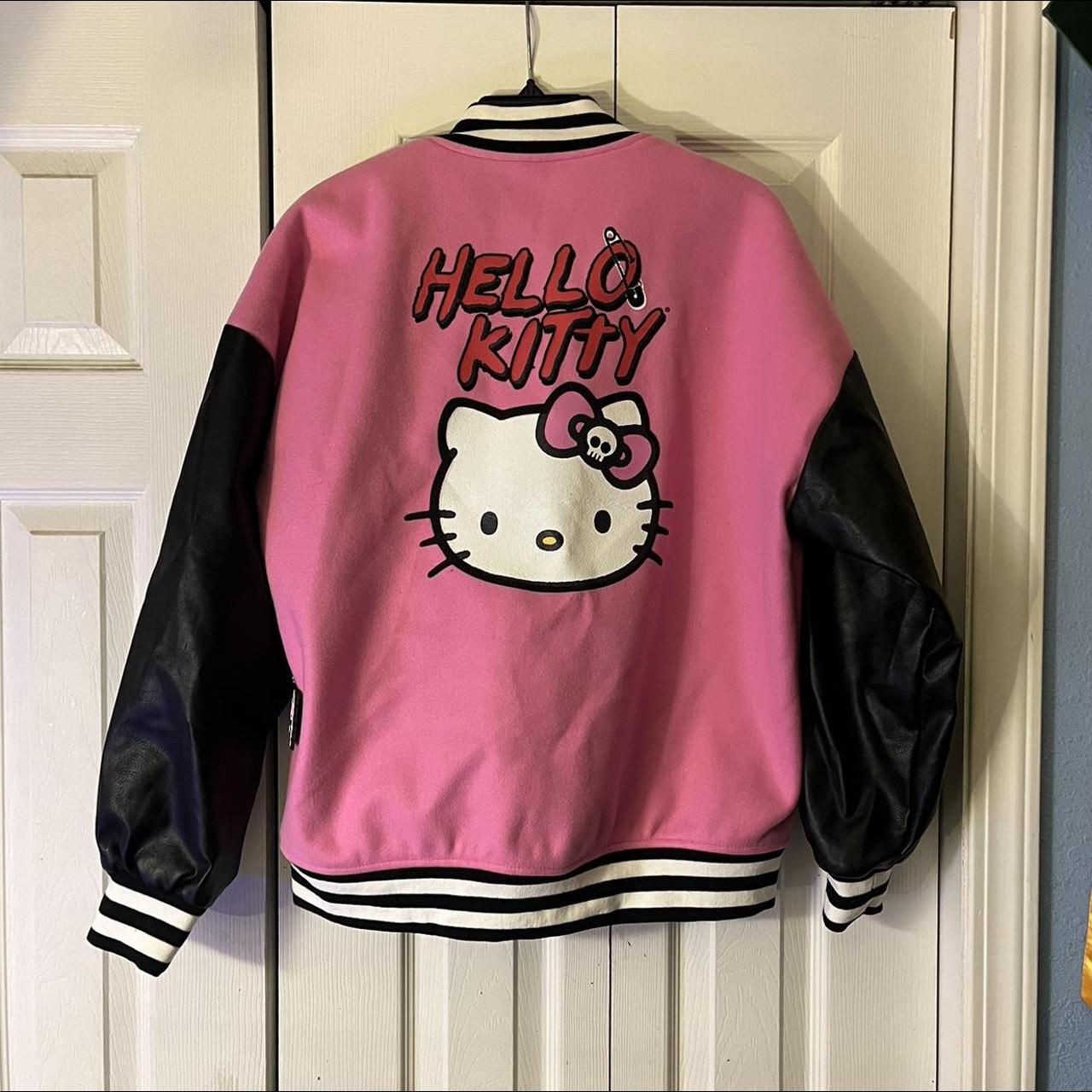 HELLO KITTY BOMBER JACKET, hard to find online. From... - Depop