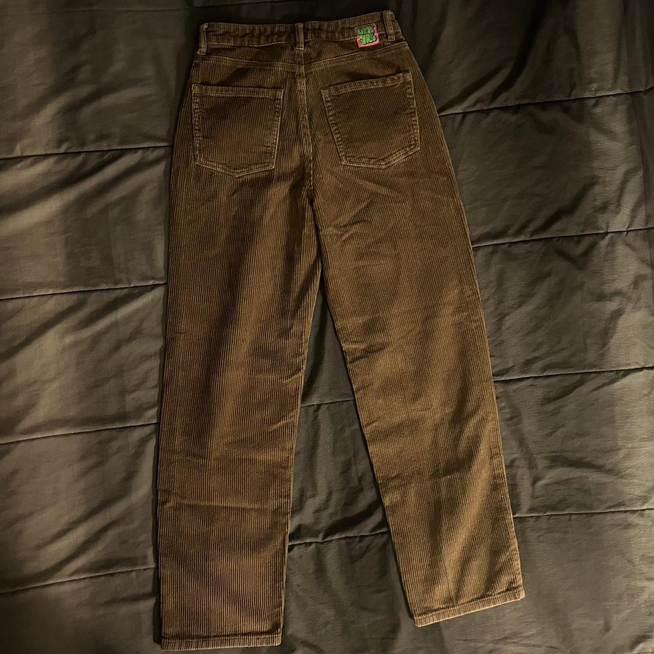 women’s brown corduroy Empire pants size 7 