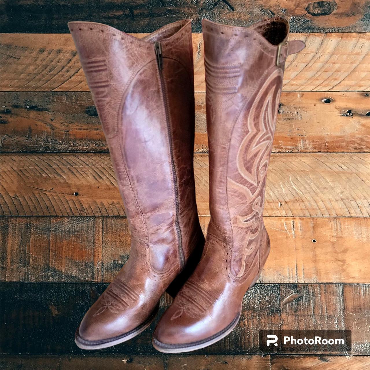 Ladies tall cheap western boots