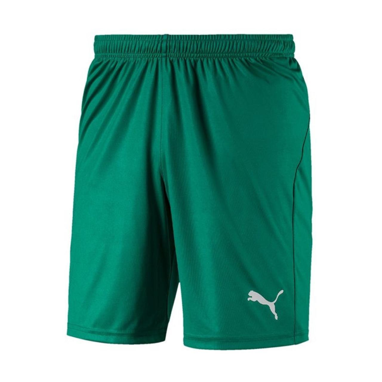 Puma Liga Core Shorts Green Size: XL Style Code: Depop