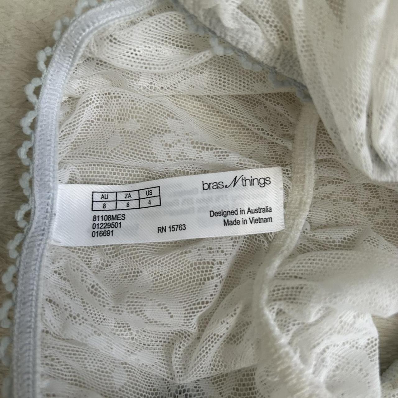 Bras N Things white crop top ✿ Size 8 ✿ Would fit a - Depop