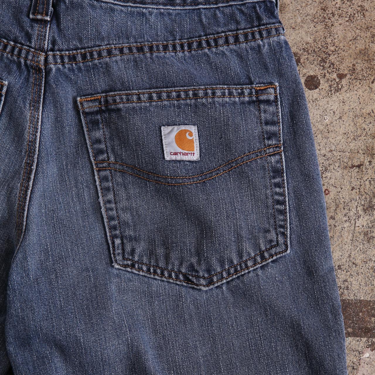 Carhartt Grey Stone Wash Jeans These Carhartt jeans... - Depop