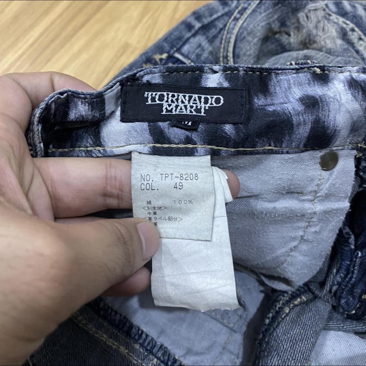 Tornadomart archive flared cargo jeans (dm me for... - Depop