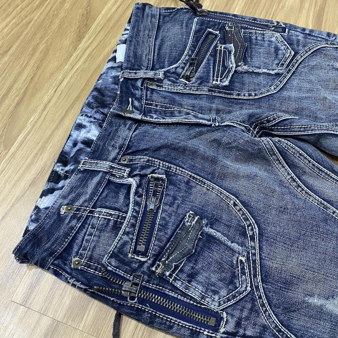 Tornadomart archive flared cargo jeans (dm me for... - Depop