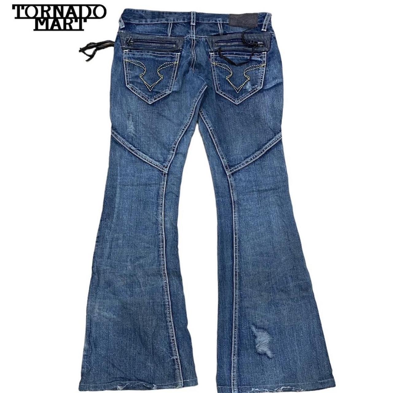 Archive 00's Tornado Mart Flare Denim