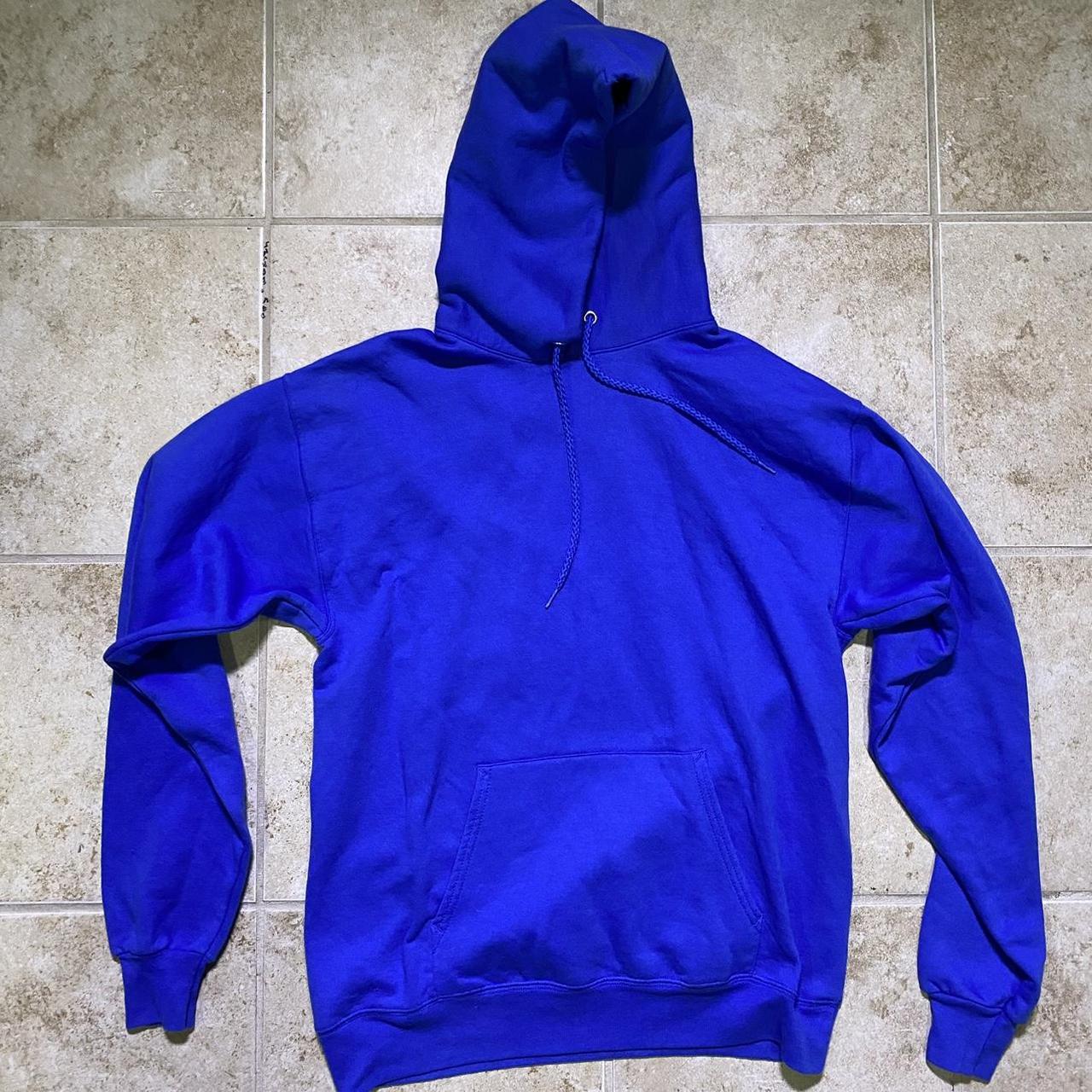 Hanes royal hot sale blue hoodie