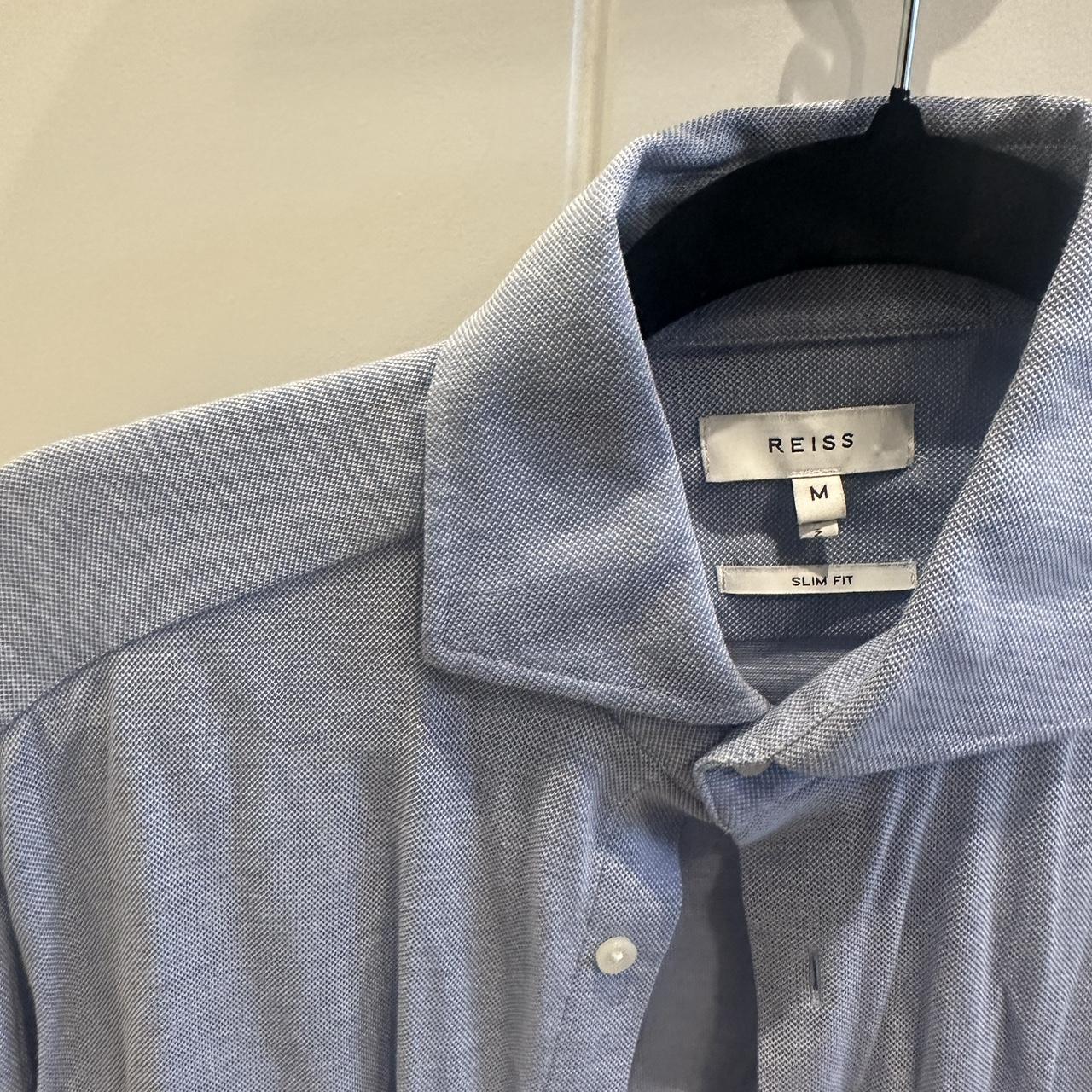 Men’s reiss shirt Blue Medium - Depop