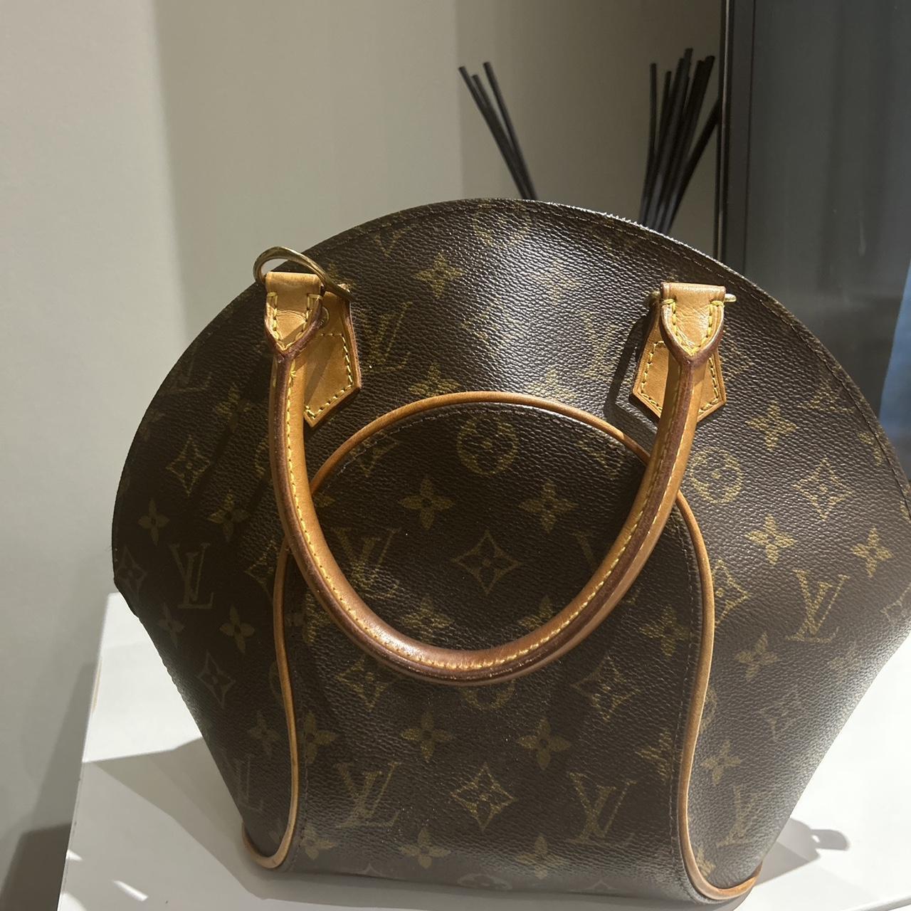 Louis Vuitton - Authenticated Ellipse Handbag - Cloth Brown for Women, Very Good Condition