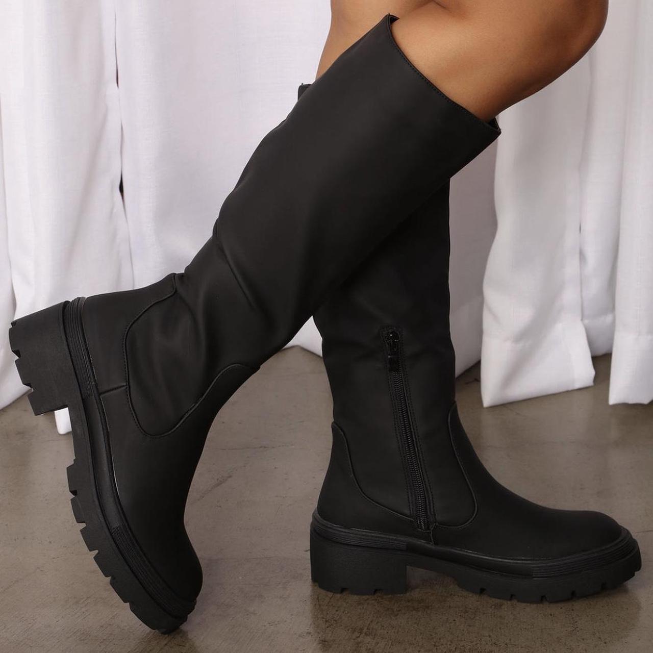 Fashion nova 2024 platform boots