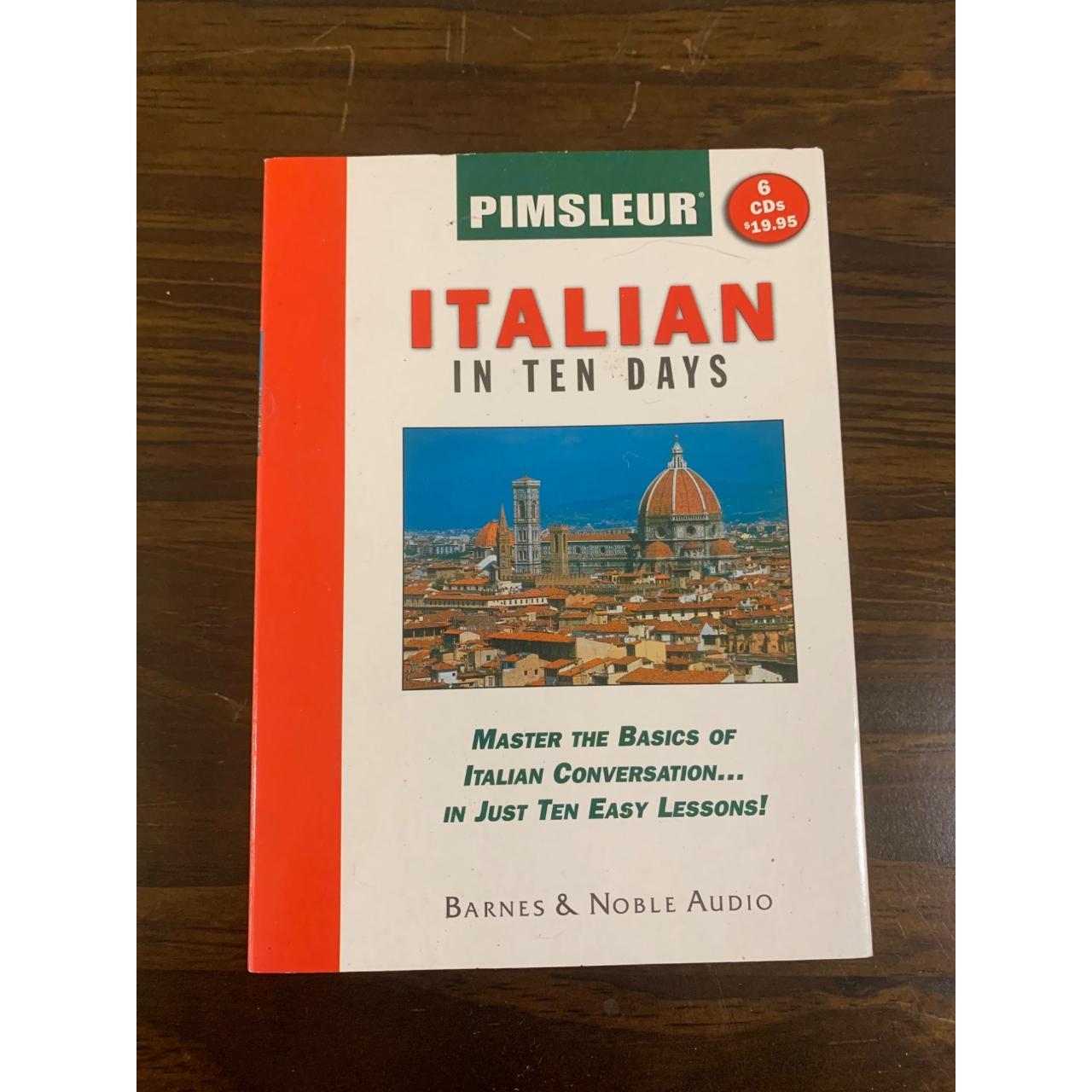 Italian in Ten Days Audio CDs By Barnes & Noble... - Depop