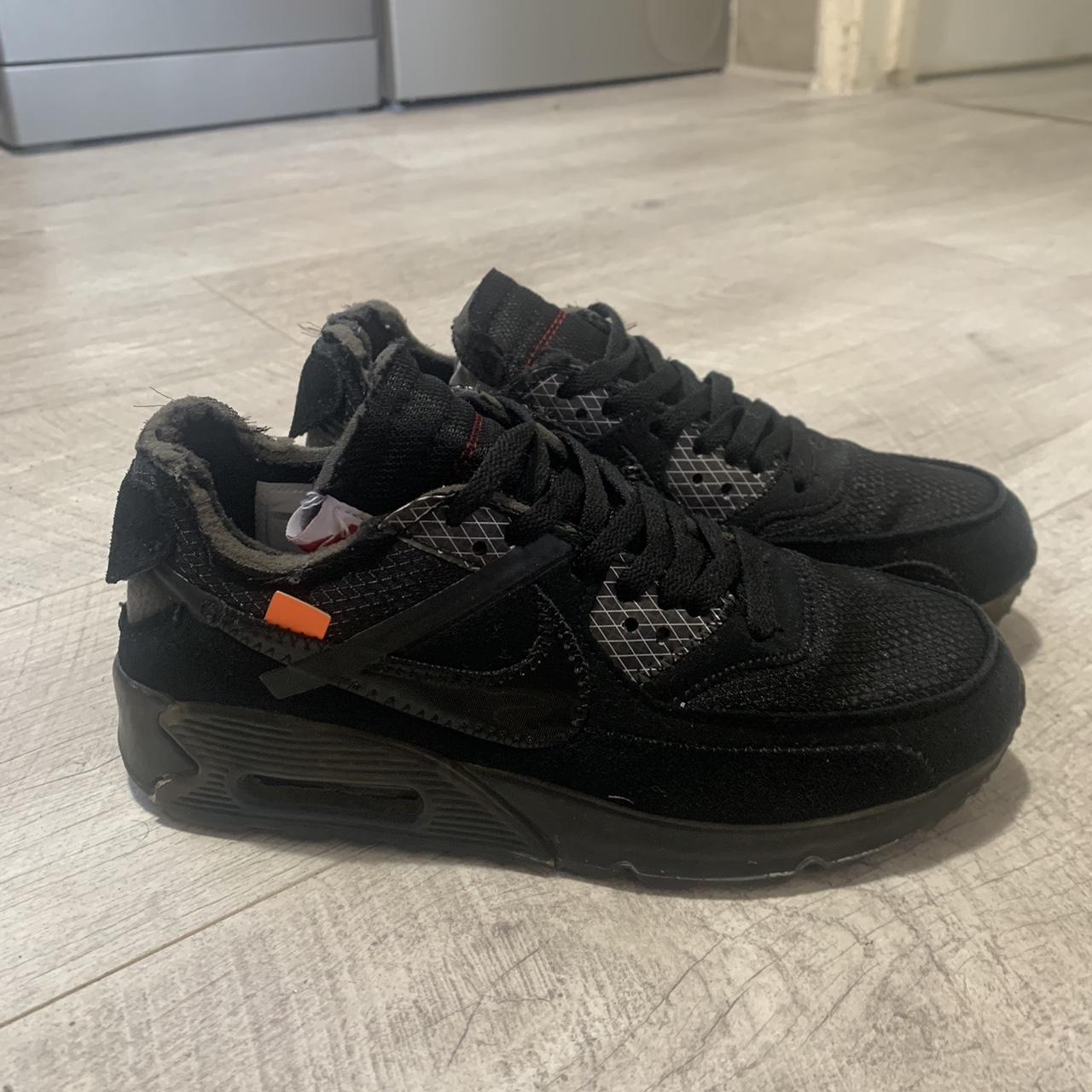 Off white air max deals 90 black for sale