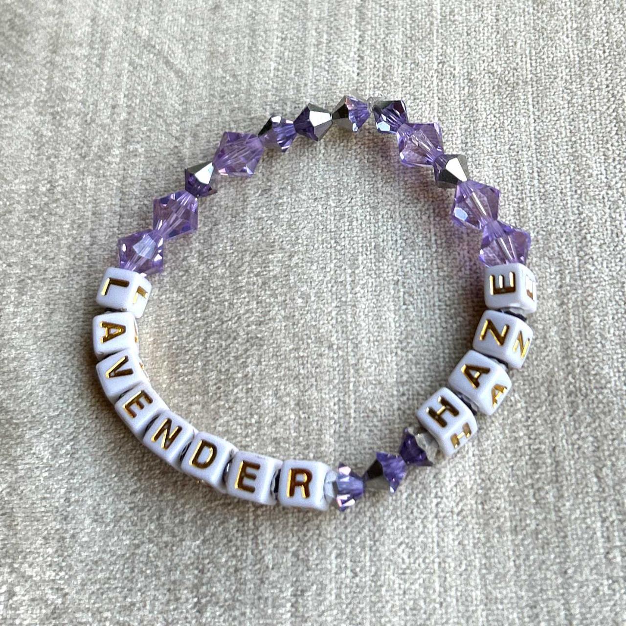 Taylor Swift Friendship Bracelet Lavender Haze - $4 New With Tags - From  shelby