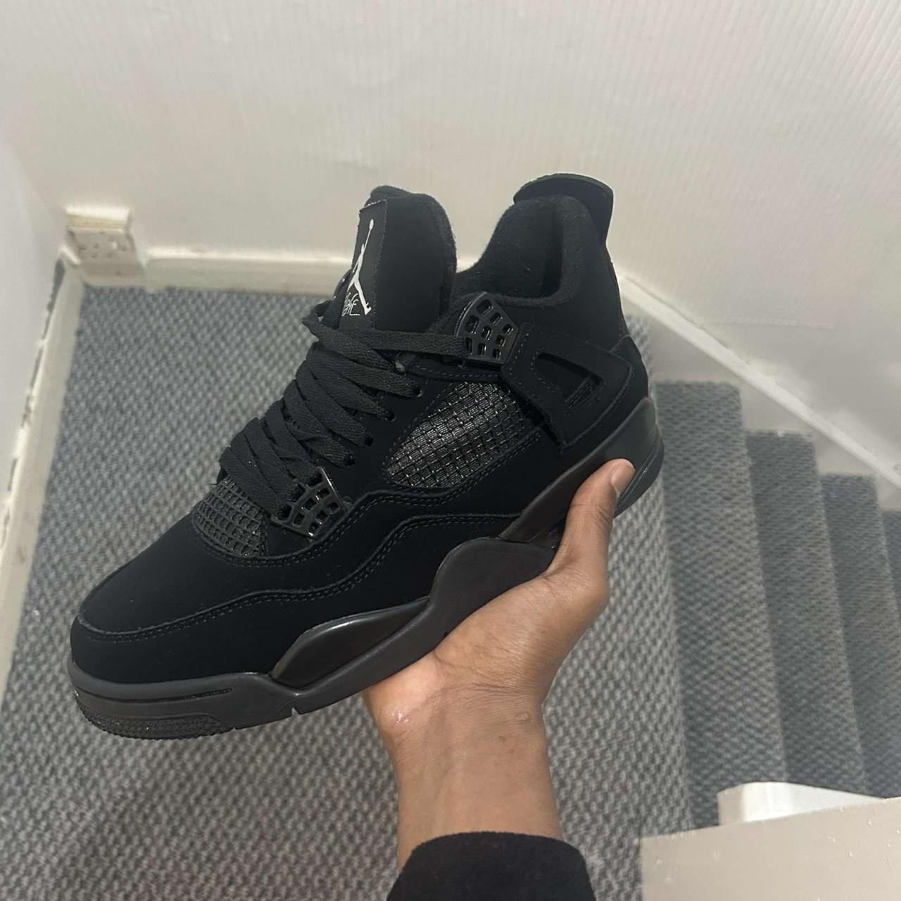 Jordan 4 black cats retro I have the receipt ️ If you... - Depop