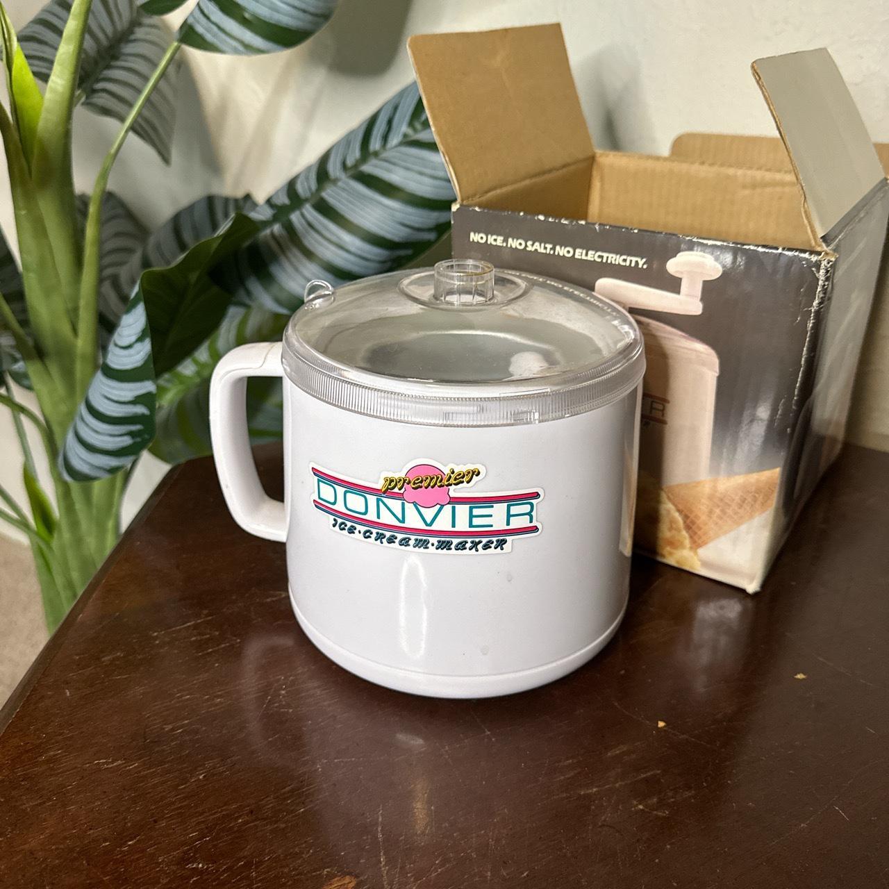 vintage donvier ice cream maker vintage icecream Depop