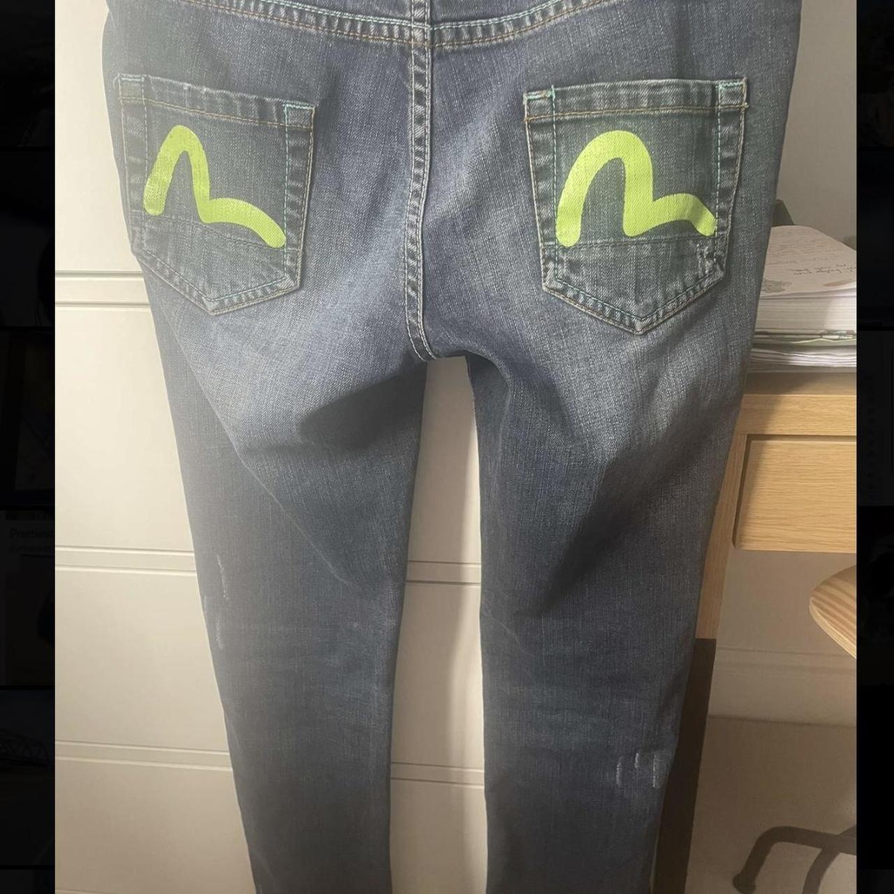 evisu jeans 💫 never worn out #evisu #evisujeans... - Depop