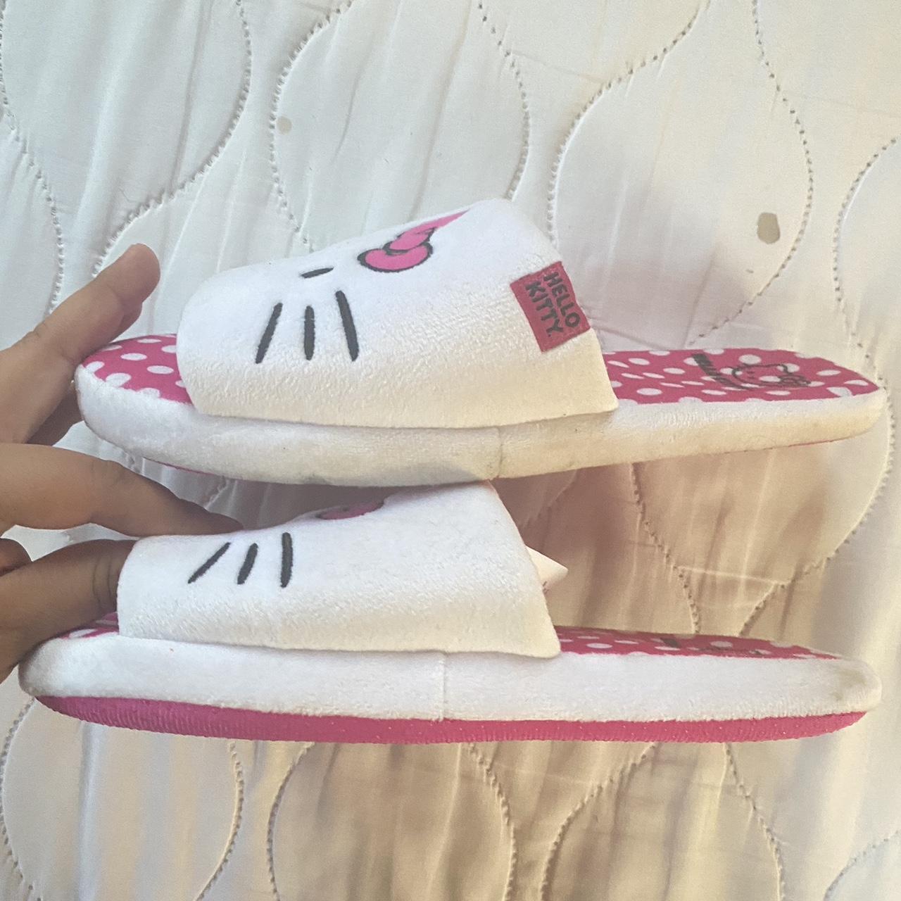 Hello kitty house slippers 💕 Size M, can fit a size... - Depop