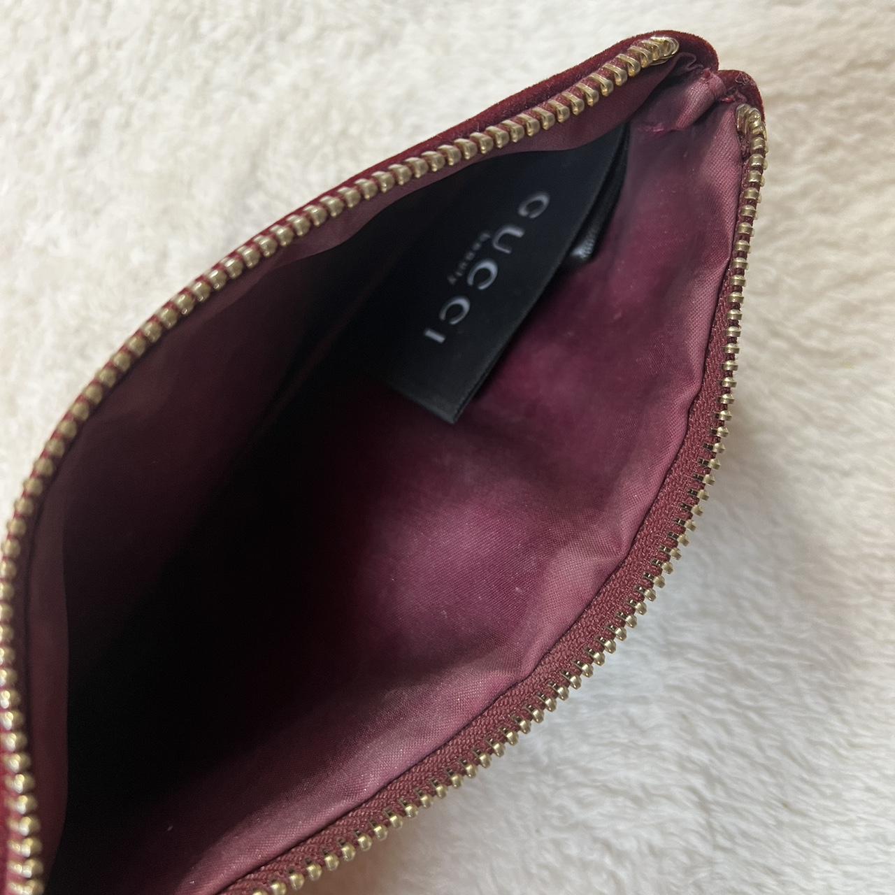 Gucci beauty mini cosmetic bag *2 small stains on - Depop