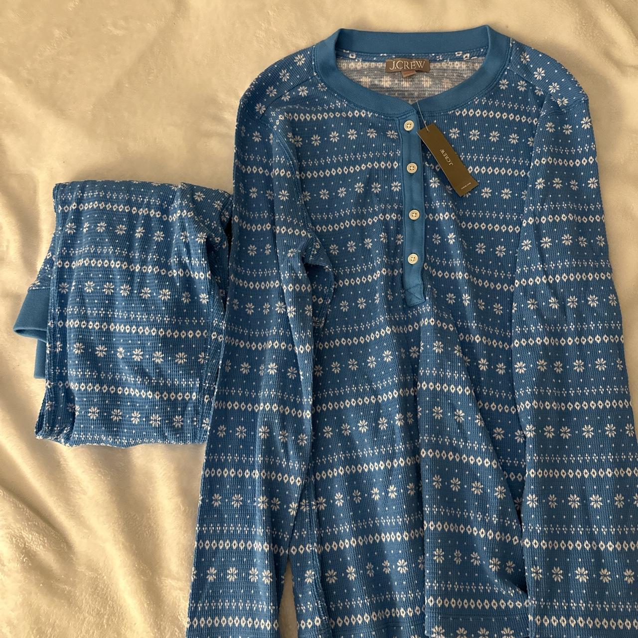 BRAND NEW J.CREW pajama set🩵💙 so cute and comfy can... Depop