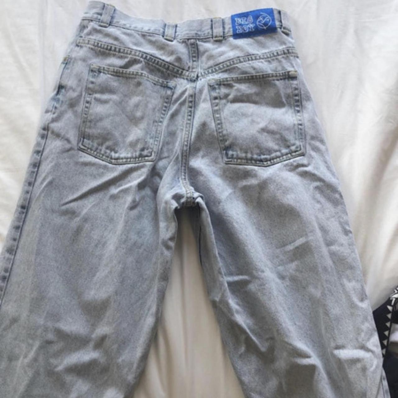 Light wash blue, baggy jeans, Polar skate big boy... - Depop