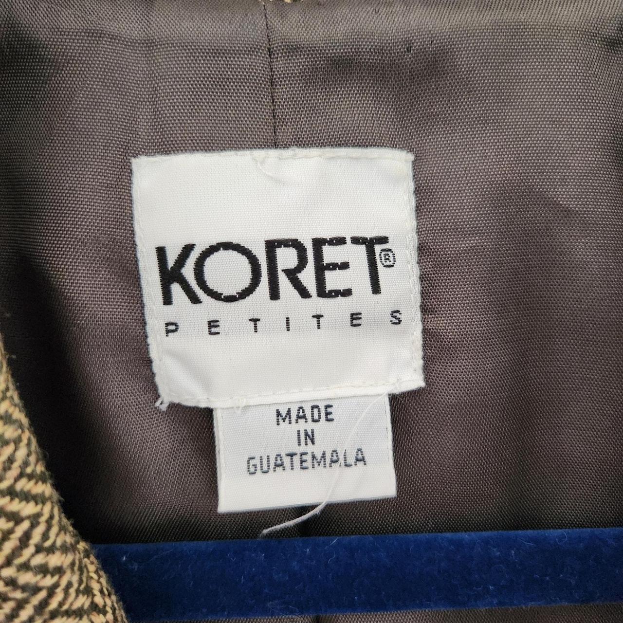 Koret Women's Tailored jacket - Green - 14 – Vint… - image 3