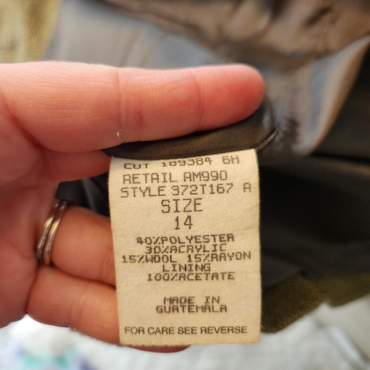 Koret Women's Tailored jacket - Green - 14 – Vint… - image 6