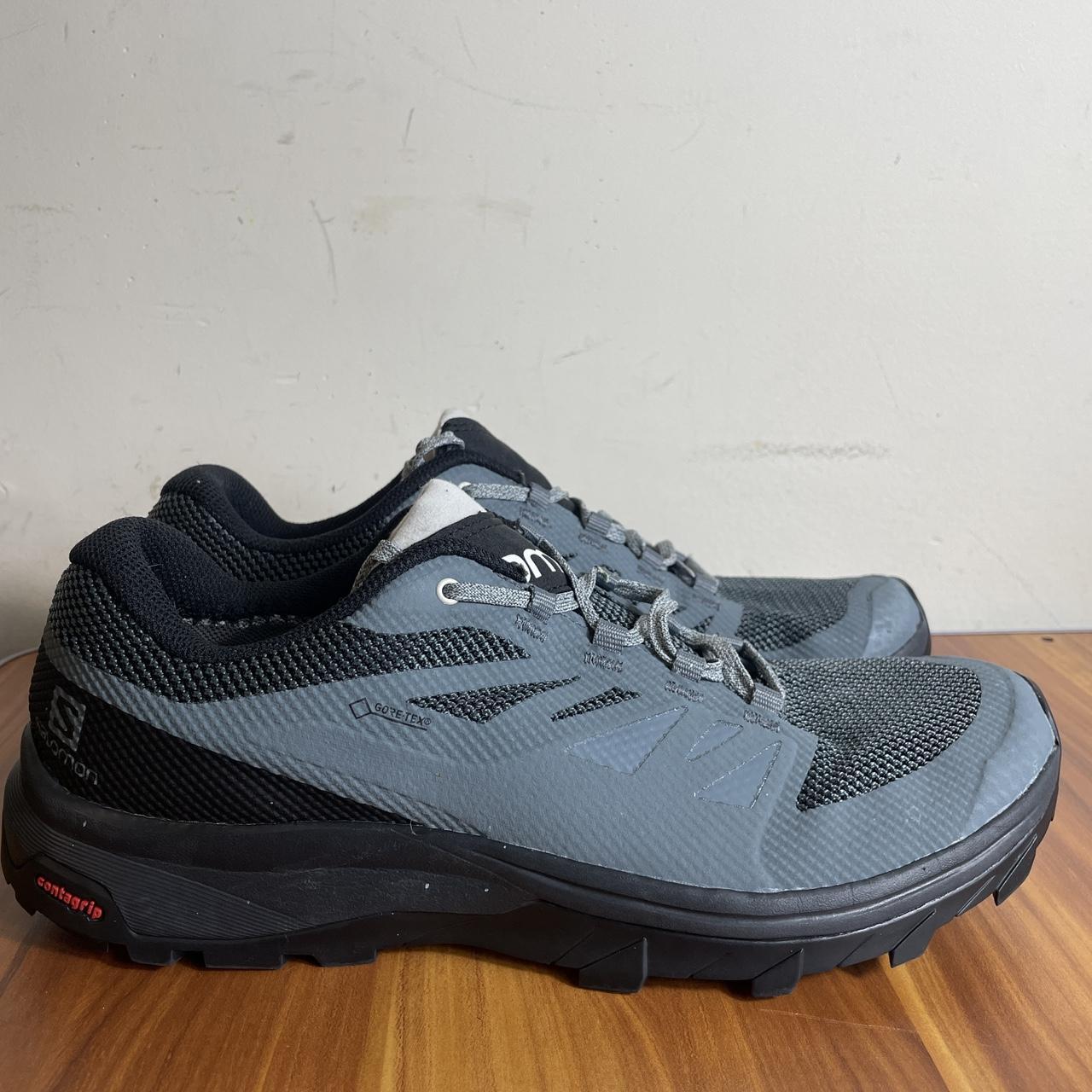 Salomon Outline GTX Goretex Green Women Sneaker... - Depop