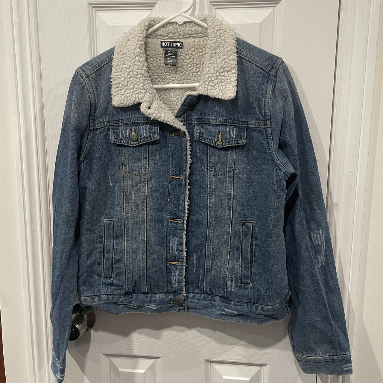 Hot topic jean on sale jacket