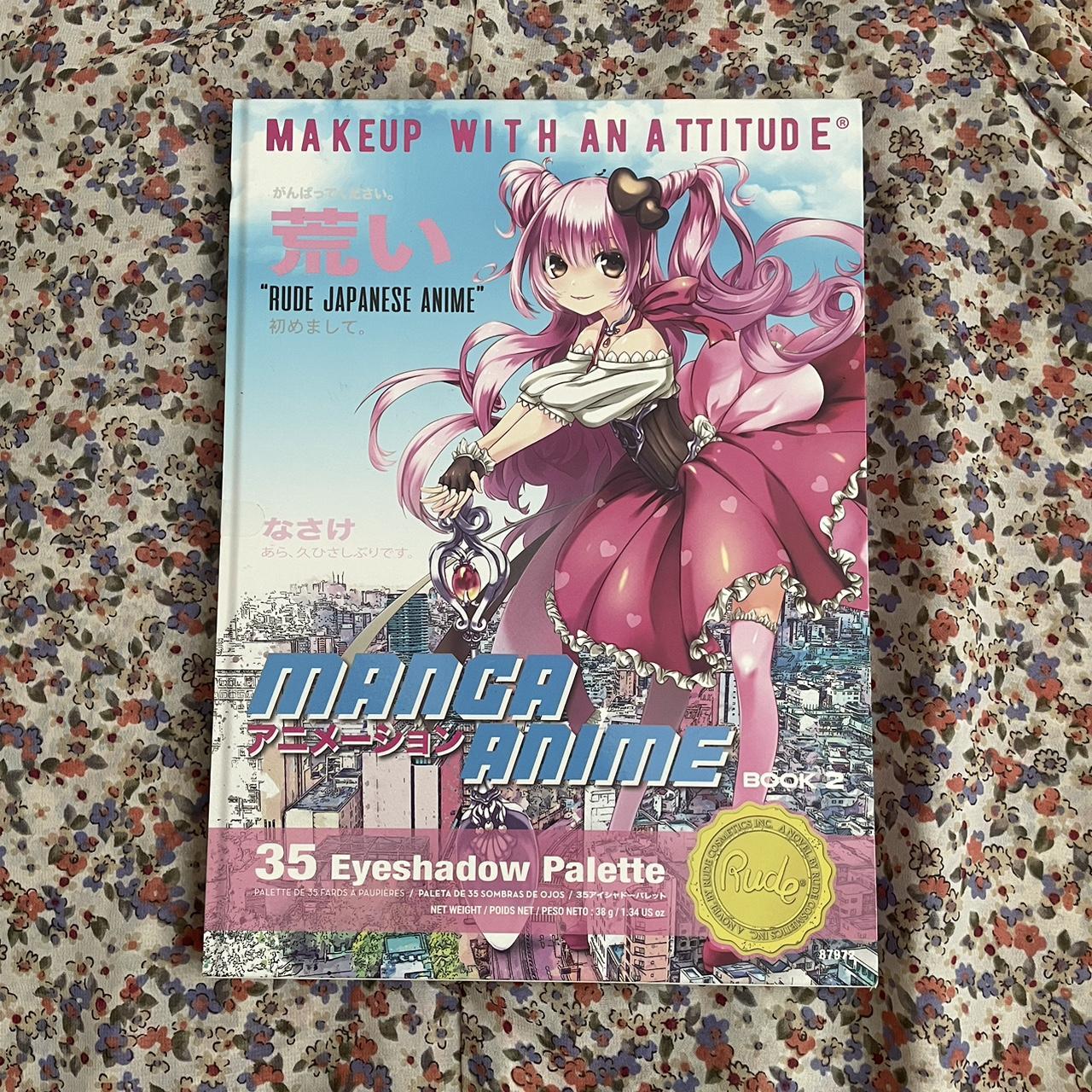 Rude Manga Anime 35 Eyeshadow Palette - Book 2