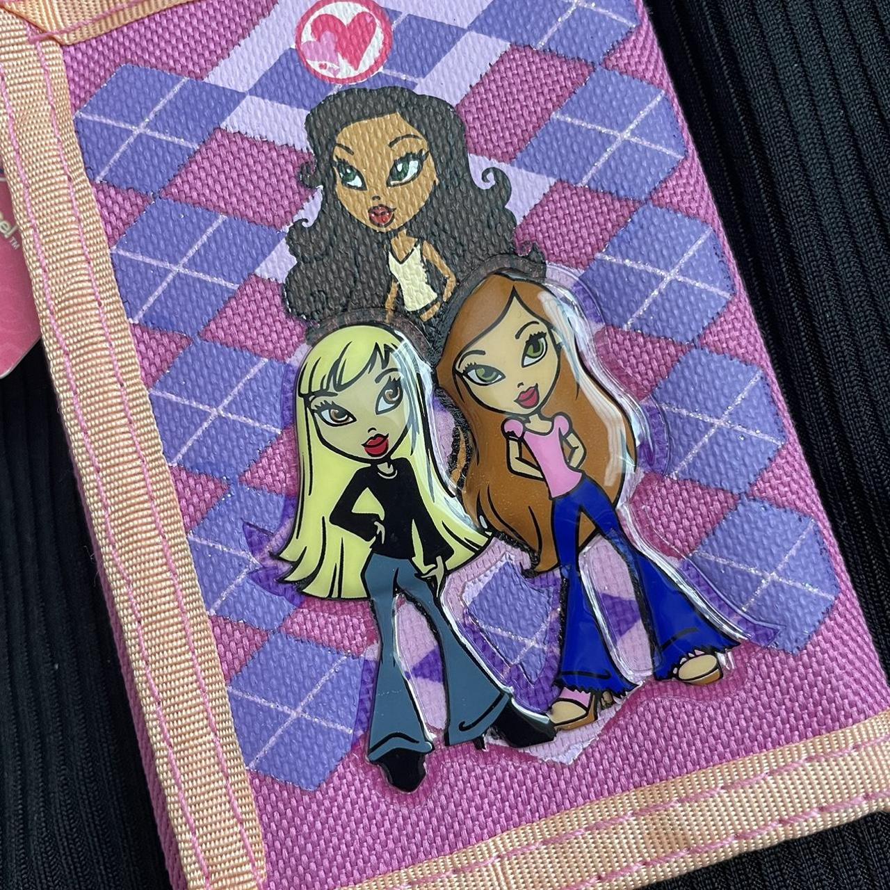 Vintage Y2K Lil Bratz Pink Velcro Wallet 