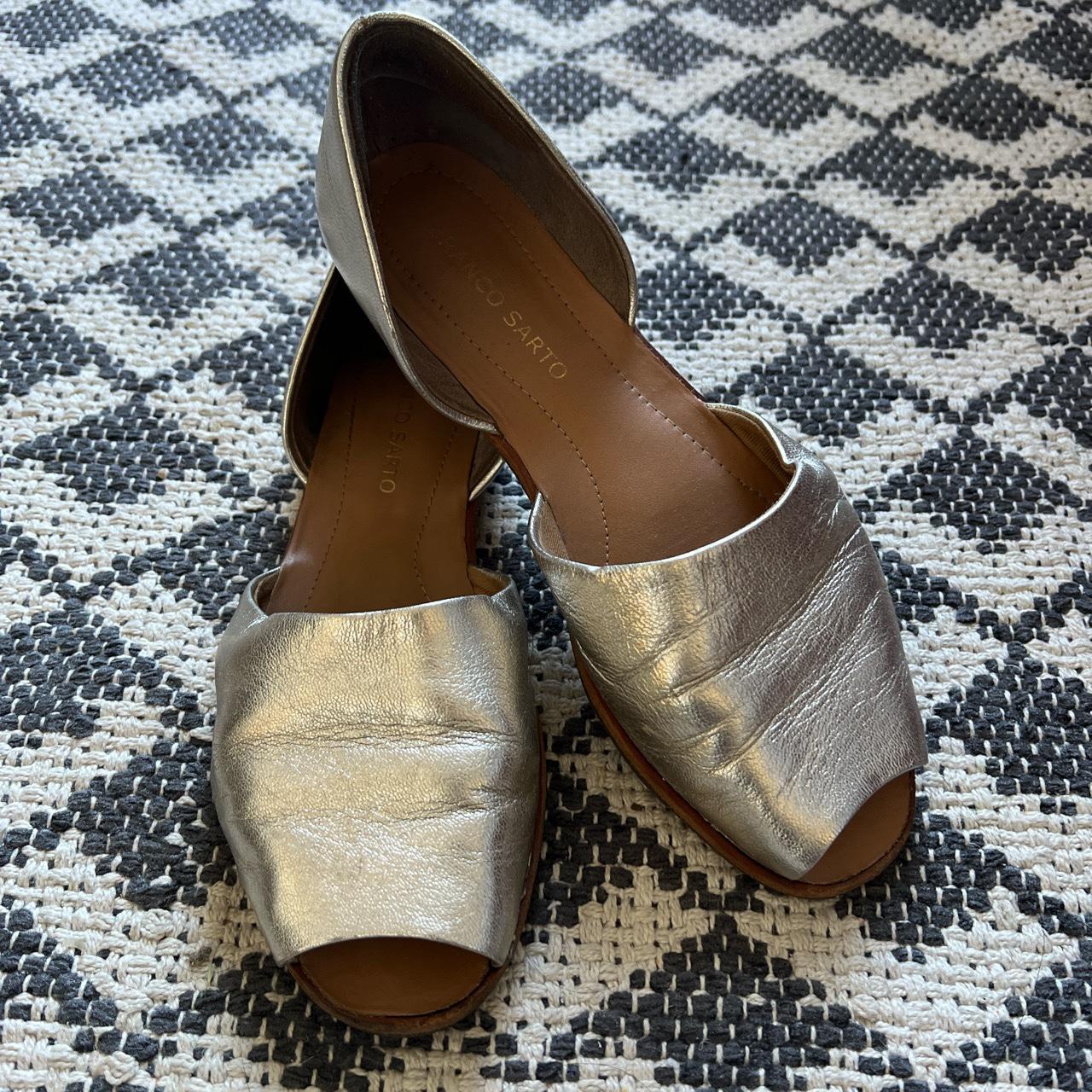 Franco sarto sale silver sandals