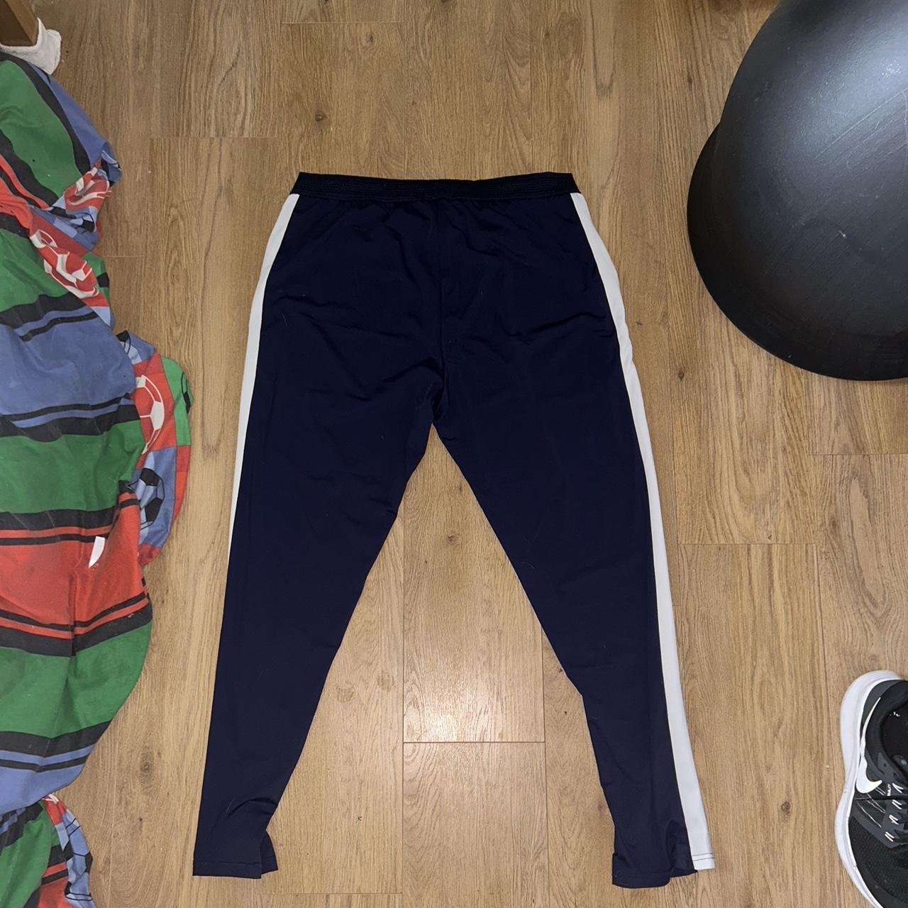 Boohoo Man ACTIVE men’s navy tracksuit bottoms.... Depop