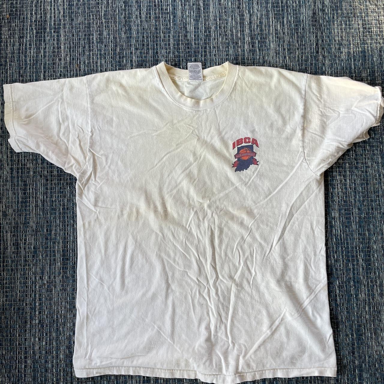 Vintage converse basketball college t shirt • good... - Depop