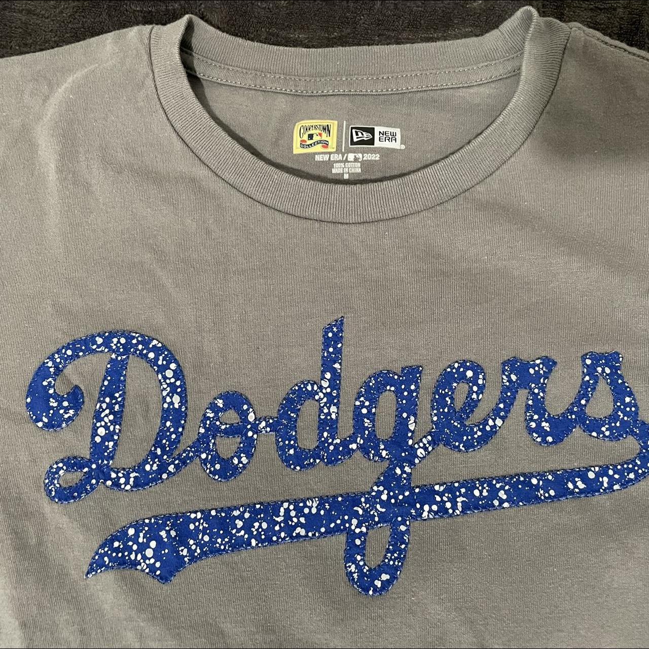 LA Dodgers MLB Gray Tee✨ Los Angeles Dodgers MLB - Depop