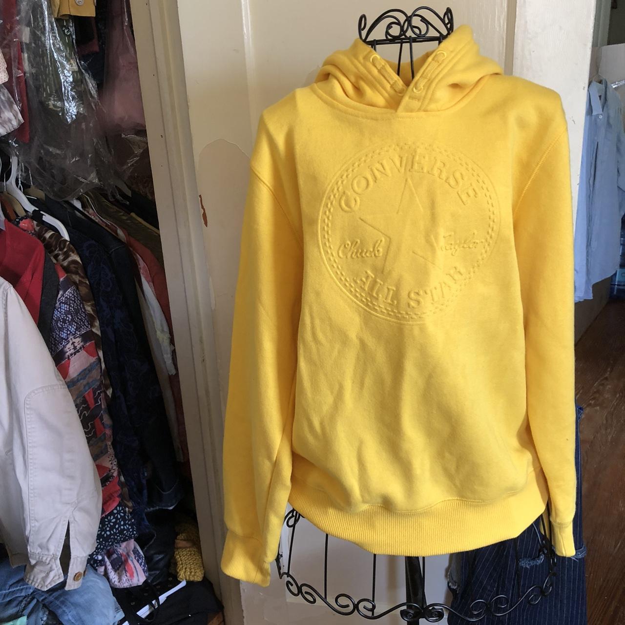 Converse yellow fashion hoodie