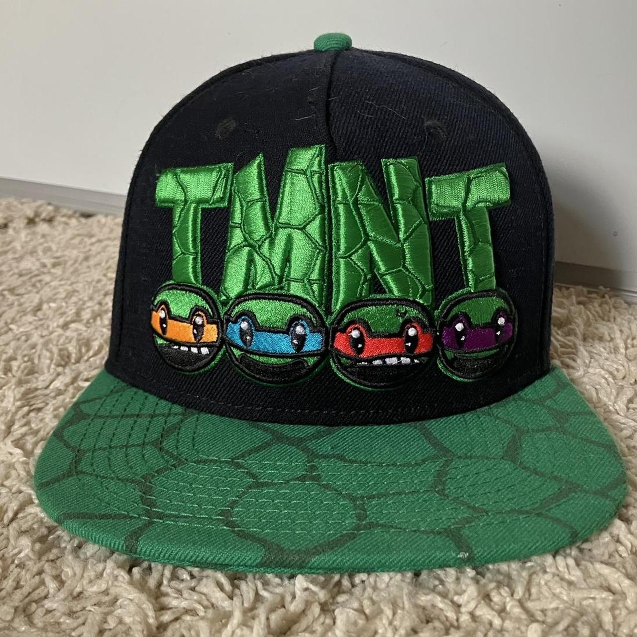 Teenage Mutant Ninja Turtles Snapback Hat, Black - New