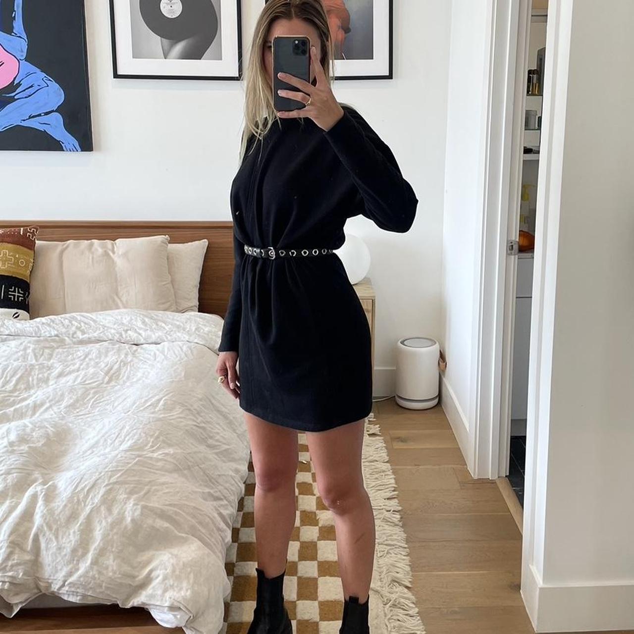 Zara sweatshirt hot sale dress