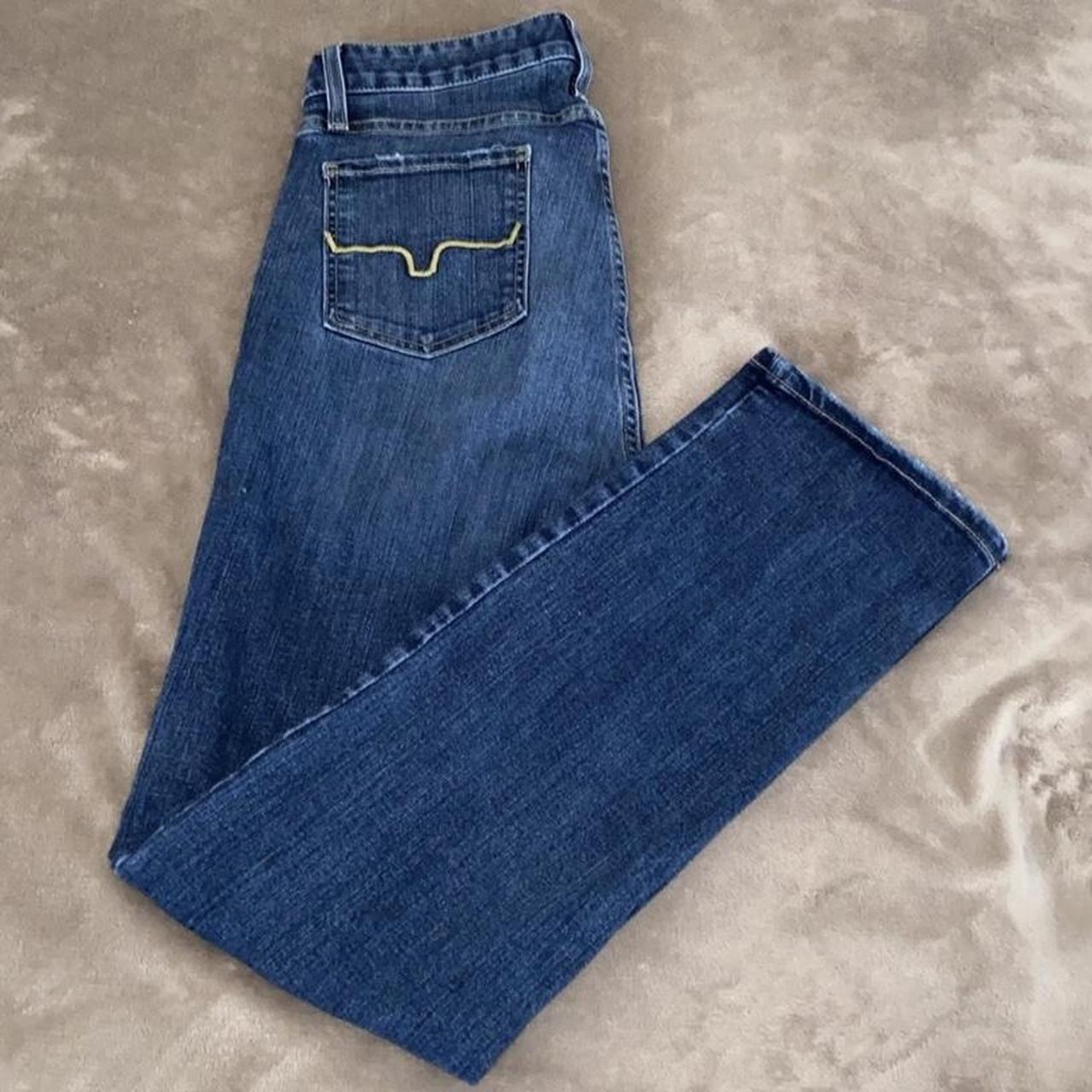 kimes ranch Sarah jeans High waisted, slim boot cut - Depop